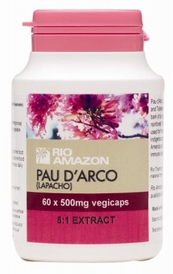 Rio Amazon Pau D'Arco (Lapacho) 60 x 500 mg kapslar