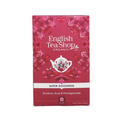 English Tea Shop Te Super Goodness Rooibos Acai & Granatäpple 20 påsar