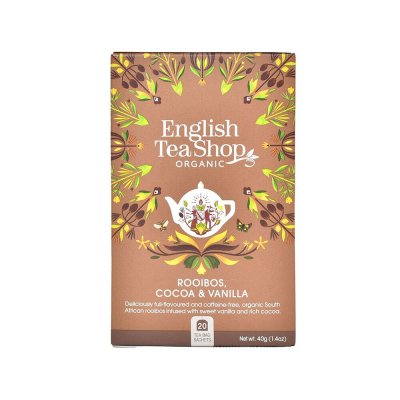 English Tea Shop Te Rooibos Kakao & Vanilj 20 påsar