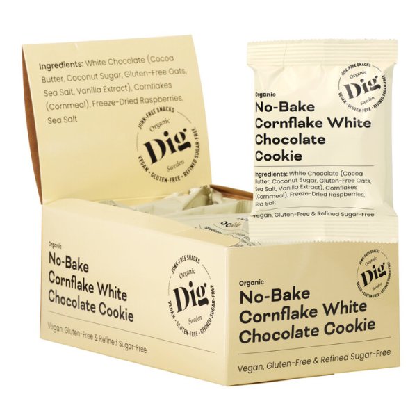 Get Raw Cornflake White Chocolate Cookie 30g