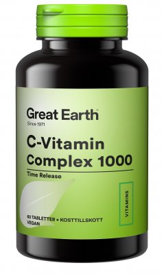 Great Earth C-Vitamin Complex 1000 60 tabletter