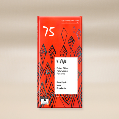 Vivani Mörk Choklad 75% Eko 80g