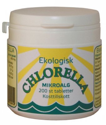 Lindroos Chlorella EKO 200 tabletter