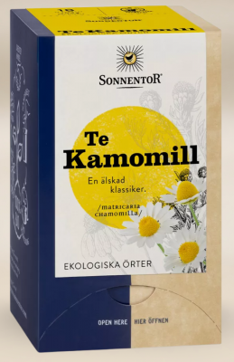 Sonnentor Te Kamomill 18 Tepåsar
