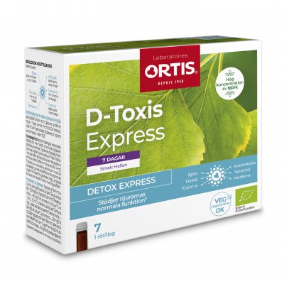 Ortis D-Toxis Express 7 dagar 7x15ml