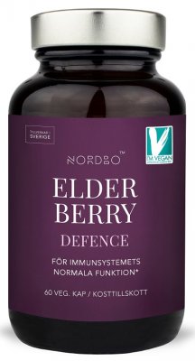 Nordbo Elderberry Defence 60 kapslar