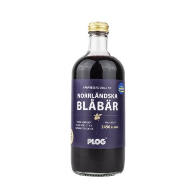 PLOG Norrländska Blåbär dryck 500 ml