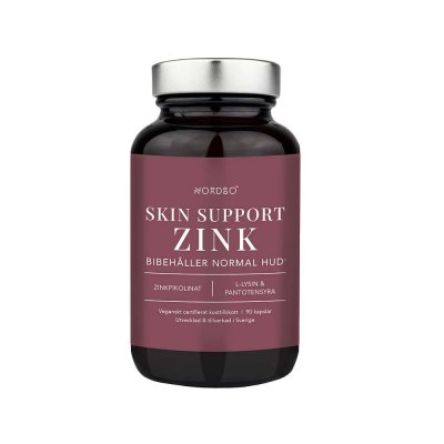 Nordbo Skin Support Zink 90 kapslar