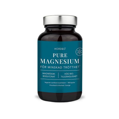 Nordbo Pure Magnesium 180 kapslar