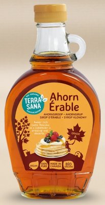 TerraSana Maple Syrup 100% Grade A EKO&VEGAN 250ml