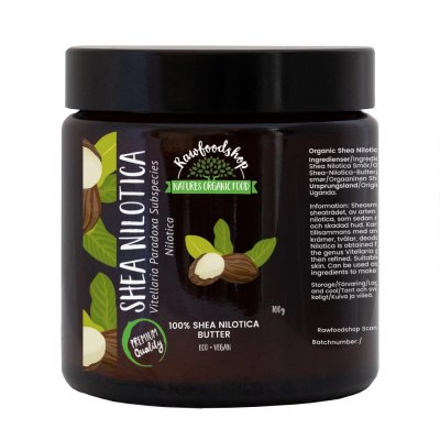 Rawfoodshop Sheasmör Nilotica EKO 100g