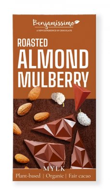 Benjamissimo Choklad Roasted Almond Mulberry 60 g