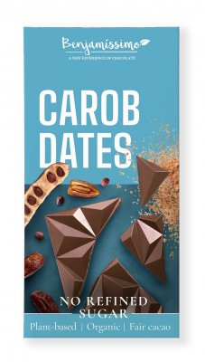 Benjamissimo Choklad Mylk Carob & Dadlar 60 g Eko