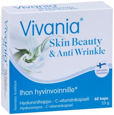 Vivania Skin Beauty & Anti Wrinkle 60 kapslar