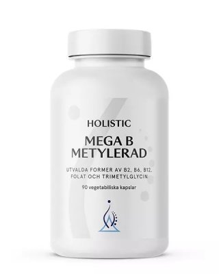 Holistic Mega B Metylerad 90 kapslar