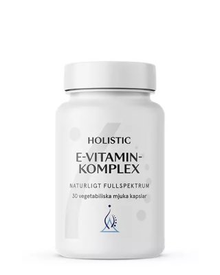 Holistic E-vitaminkomplex 30 kapslar