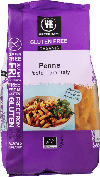 Urtekram Penne Glutenfri Eko 250g