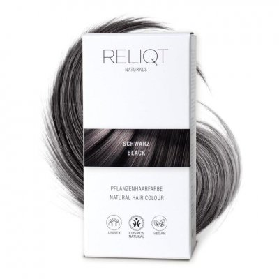 RELIQT Natural Hair Colour Black 100g
