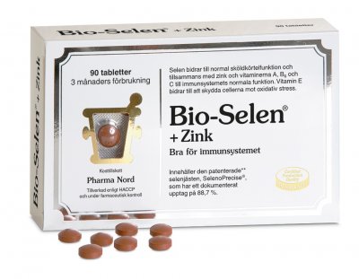 Pharma Nord Bio-Selen plus Zink 90 tabletter
