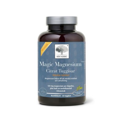 New Nordic Magnesium Citrat Tuggis 60st