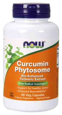 NOW Foods Curcumin Phytosome 60 kapslar