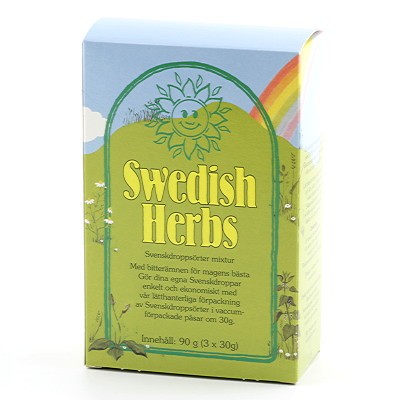 Swedish Herbs Svenskdroppsörter mixtur 90 g