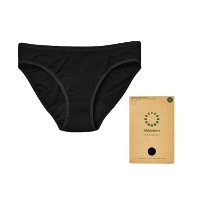 AllMatters Period underwear svart storlek S