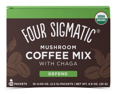 Four Sigmatic Kaffe Instant Cordyceps & Chaga 10 påsar(Kort Datum)