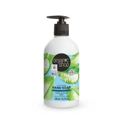 Organic Shop Handtvål Aloe & Mjölk 500 ml