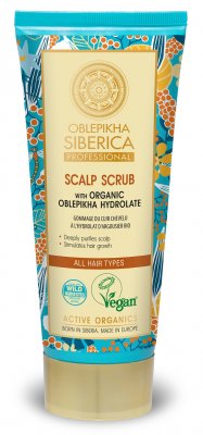 Natura Siberica Scalp Scrub with Organic Oblepikha Hydrolate 200ml