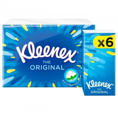 KLEENEX ORIGINAL FICKPACK 6-pack