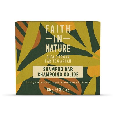 Faith in Nature Shea & Argan Shampoo Bars 85g