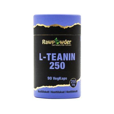 Rawpowder L-Teanin 250mg 90 kapslar