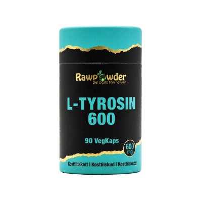 Rawpowder L-Tyrosin 600mg 90 VegKaps