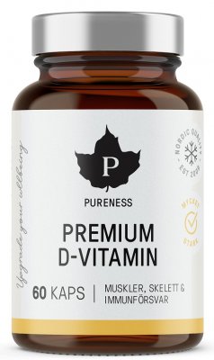 Pureness Premium D-Vitamin 60 kapslar