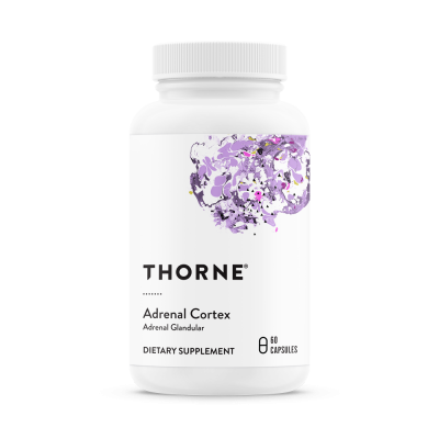 Thorne Research Adrenal Cortex 60 kapslar (kort datum)