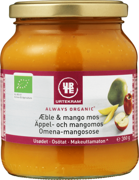 Urtekram Äpple & Mangomos EKO 360 g