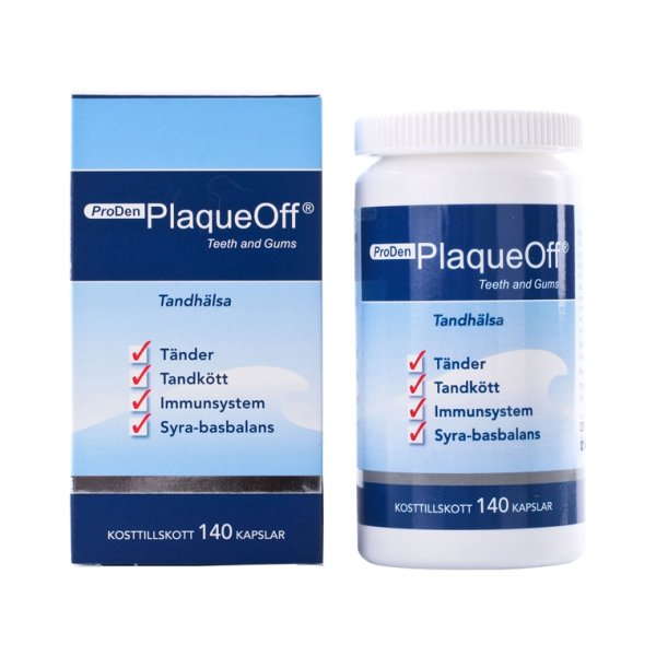 ProDen PlaqueOff 140 kapslar