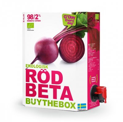 Buy The Box Rödbeta Citron Eko 3L