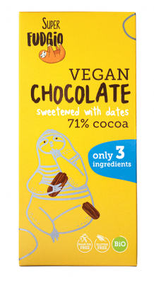 Super Fudgio Choklad Mörk Vegan 80g