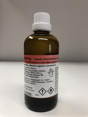 Dr. Reckeweg ViruWeg Handsprit 100 ml (fynd)