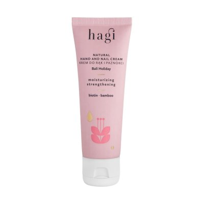 Hagi Natural hand and nail cream bali holiday 50ml