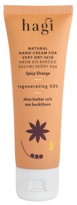Hagi Natural hand cream for very dry skin spicy orange 50ml