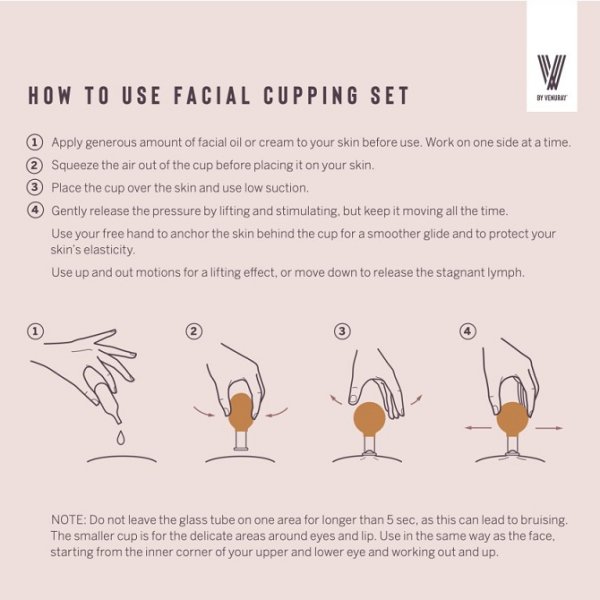 Venuray Facial Massage Cups