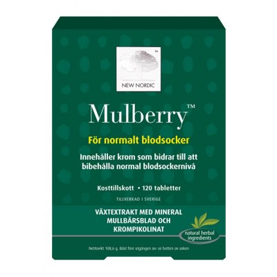 New Nordic Mulberry 120 tabletter