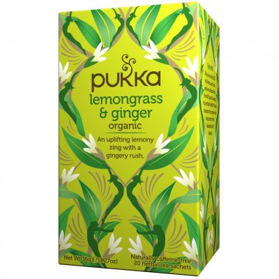 Pukka Lemongrass & Ginger Eko 20 tepåsar
