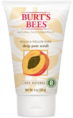 Burts Bees Peach & Willow Bark Scrub 110g