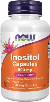 Now Foods Inositol 500 mg 100 kapslar
