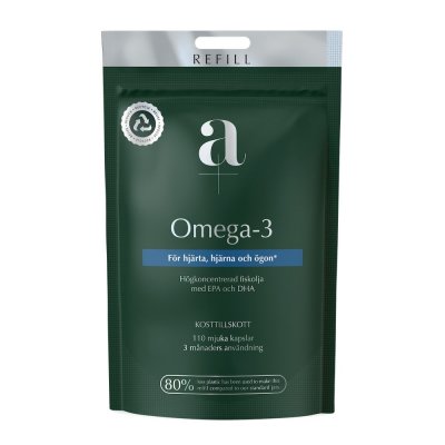 A+ Omega 3 110 mjuka kap REFILL