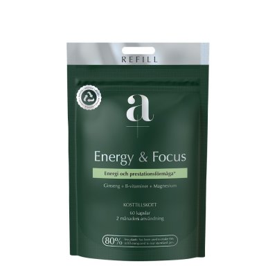 A+ Energy & Focus 60 kap REFILL